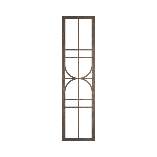 25x96in -Window Panel Wood Partition Structure Rent Penang Decor