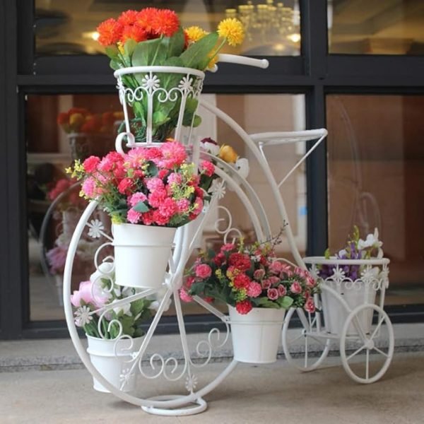 Bicycle Plant Stand Rack - Image 2