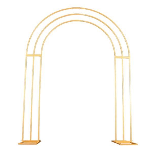 Gold 2D Curved Arch 6x8ft