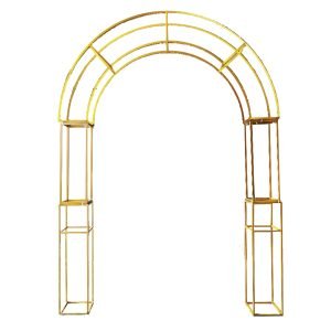 Gold Curved Arch Frame Rent Decor Penang Malaysia