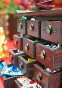 Traditional Wood Medicine Cabinet Decor Rental Penang