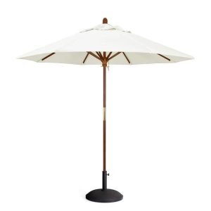 White Rustic Umbrella