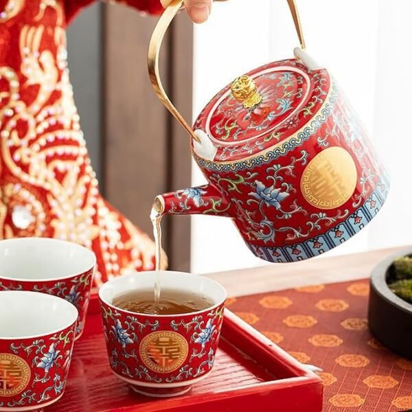 Chinese Double Happiness Teapot Rental Wedding Penang Kedah Perak Perlis Malaysia