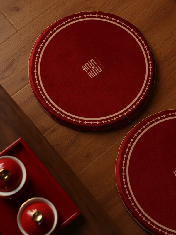 Chinese Double Happiness Cushion - Image 2