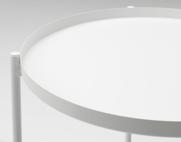 White Tray Table Side - Image 2