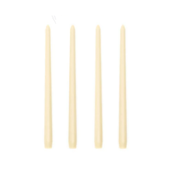 Rent Long Candle Beigh pastel color wedding decoration Penang Malaysia