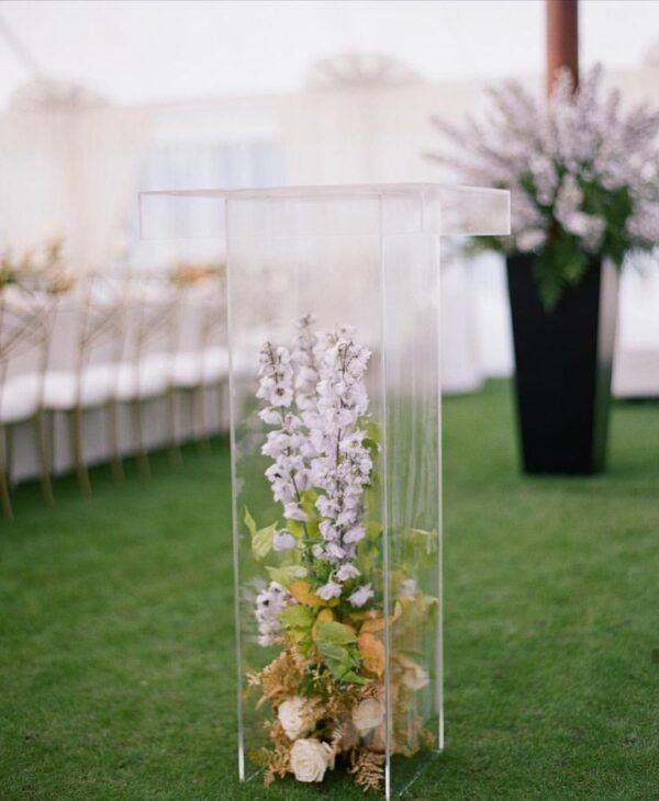 Transparent Podium Stand Stage - Image 2