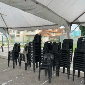 Rent Black Plastic Chair Penang Furniture Events Malaysia Hire