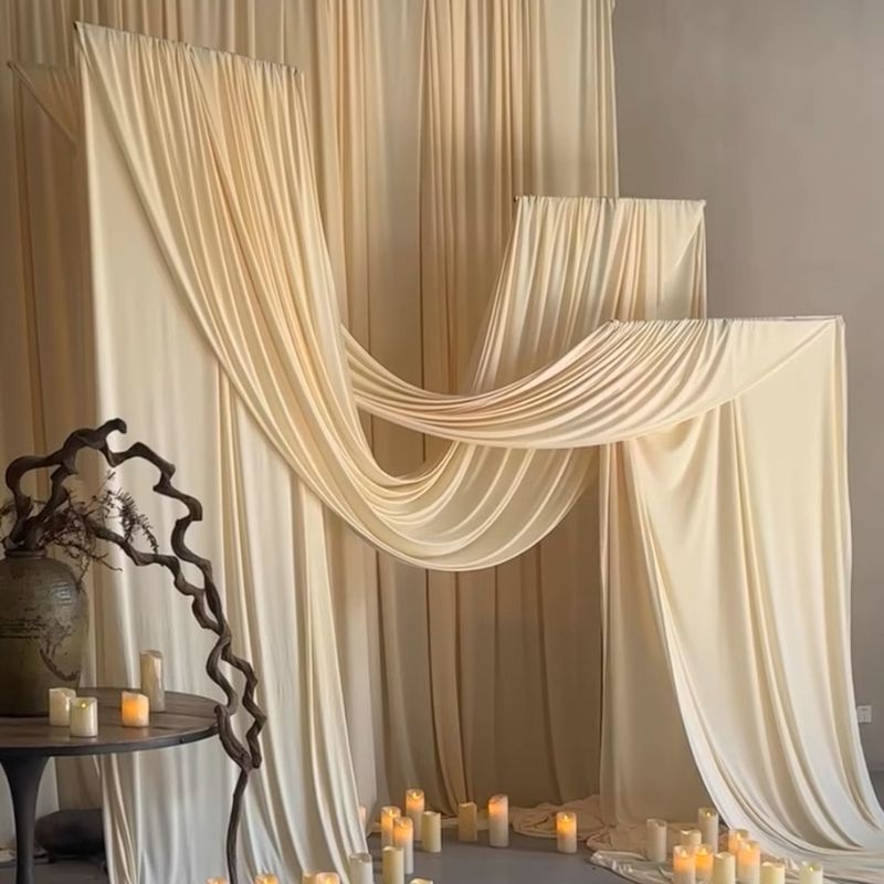 Rent Decorative Curtain Backdrop Stand Penang Malaysia