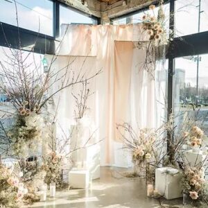 Rent Decorative Curtain Backdrop Stand Penang Malaysia