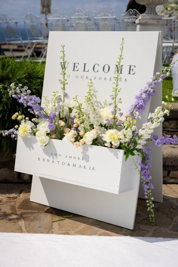 Rent Welcome Floral Box Planter A-frame Penang