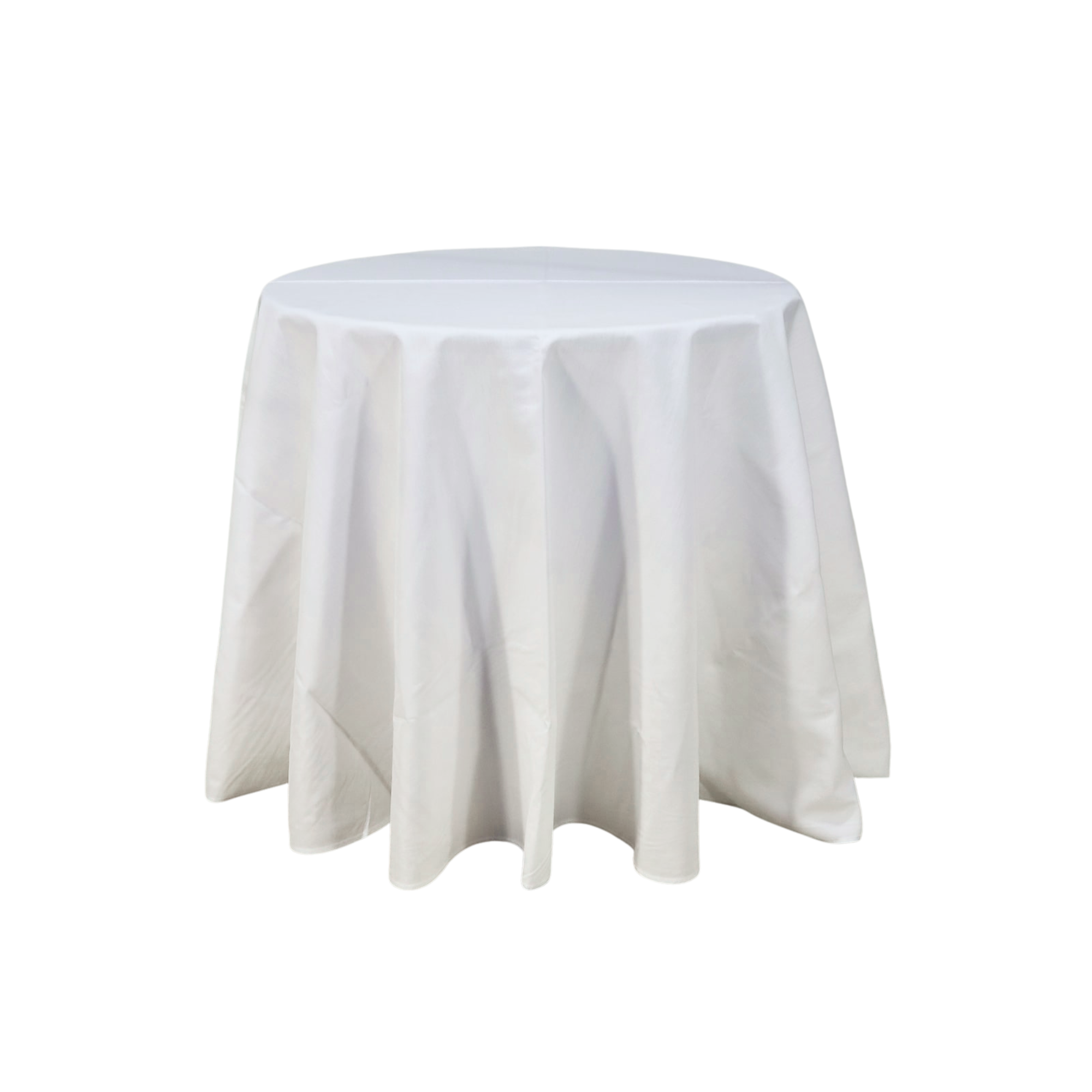 Rent White Table Cloth Round 80cm Penang Island Malaysia