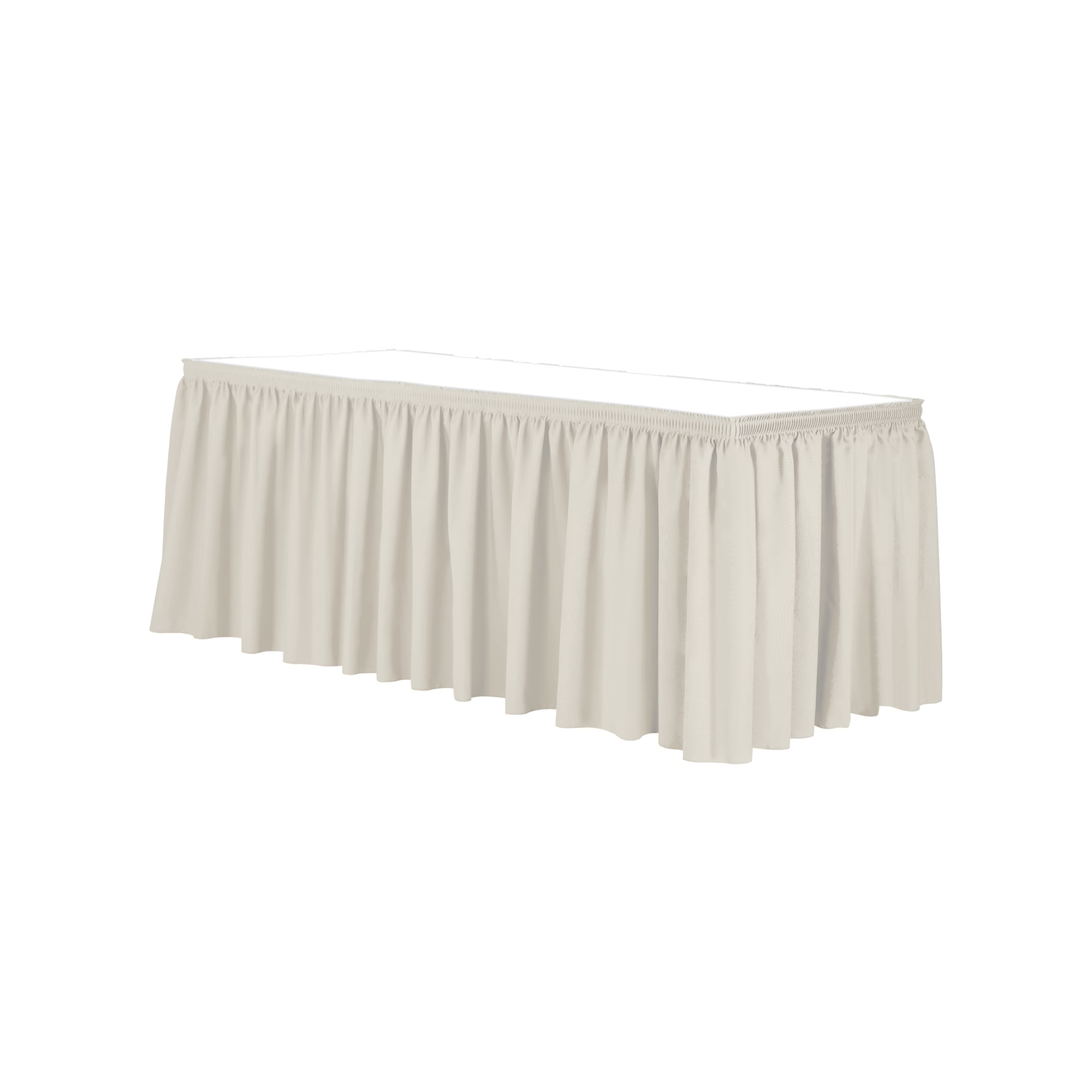 Table Skirting Cream Penang Event Setup